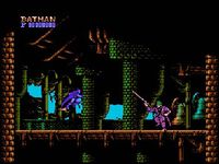 une photo d'Ã©cran de Batman - The Video Game sur Nintendo Nes